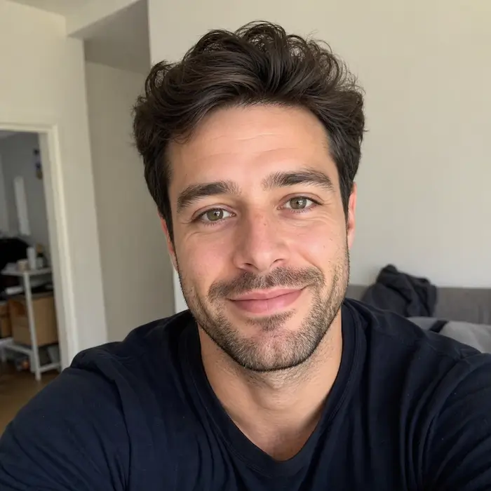 Casual selfie before