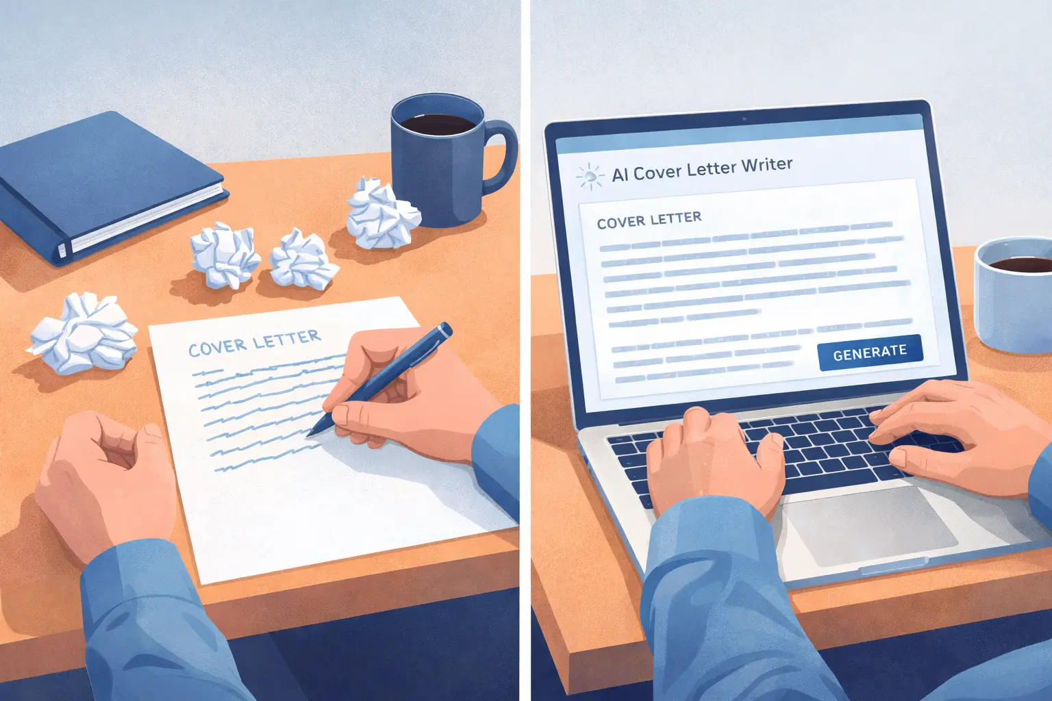 AI Cover Letter Generator vs Writing Your Own: Pros and Cons