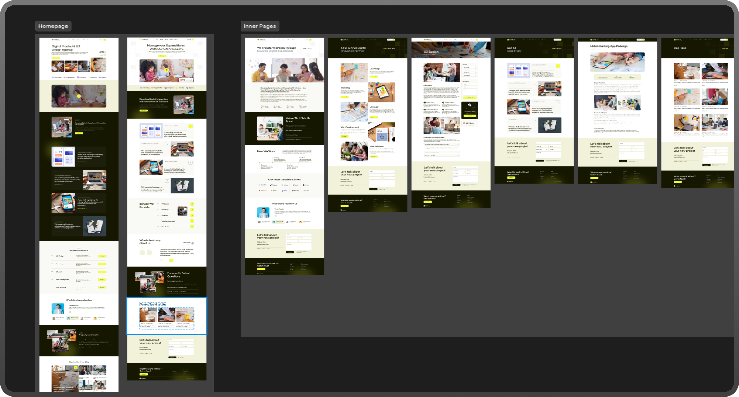 Landing Page Request Figma Main Image