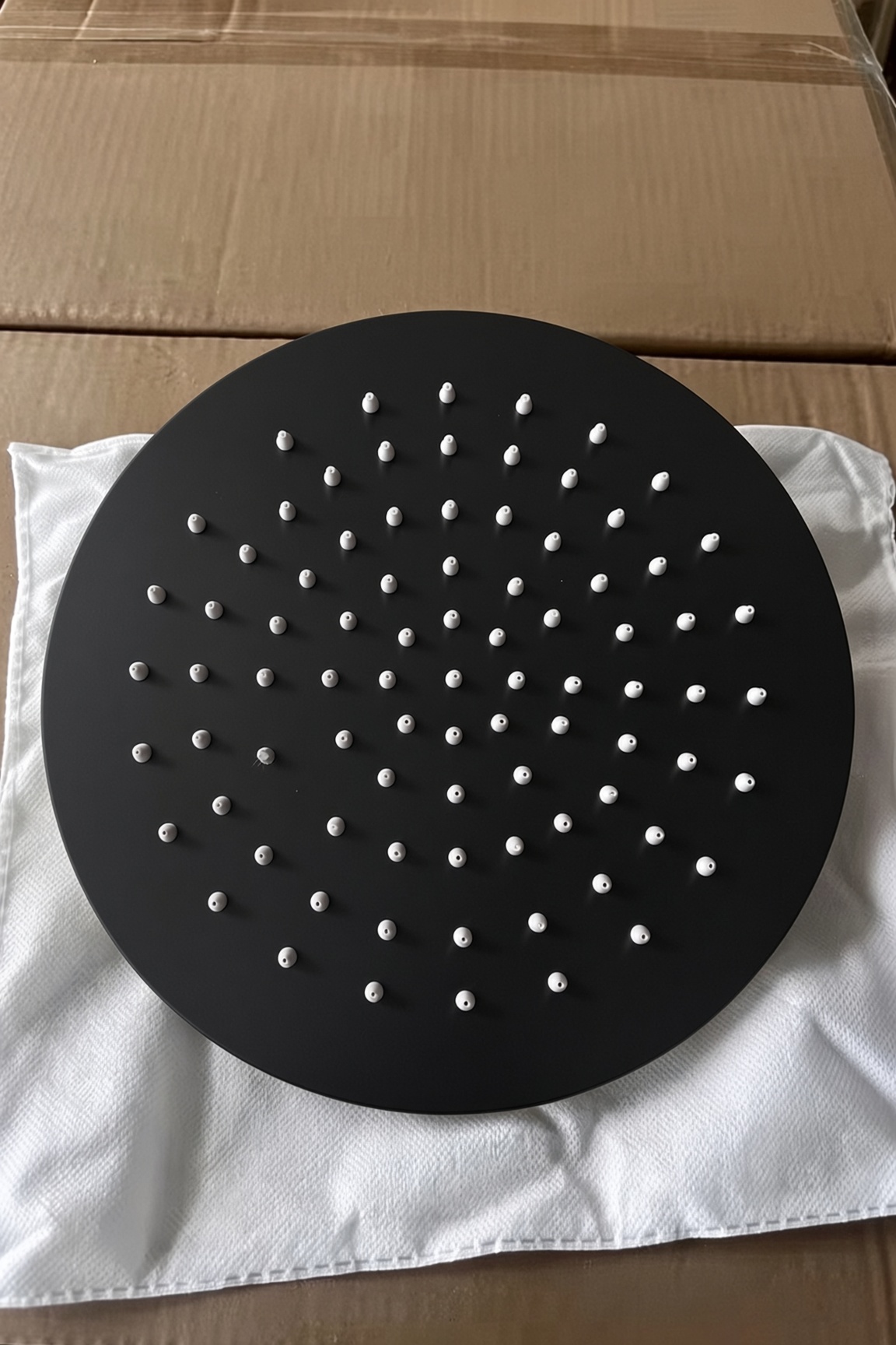 Spare part for 10" matt black rain shower head. Looking to upgrade your current shower head, or need a replacement for your old shower head. This is for you.