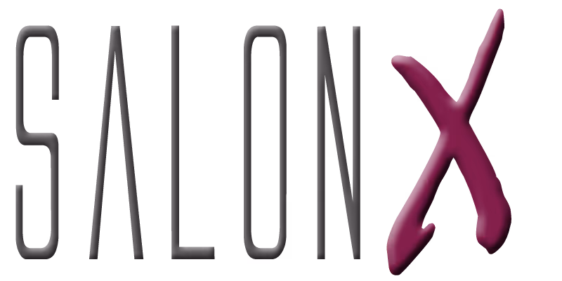 Salon X logo. 