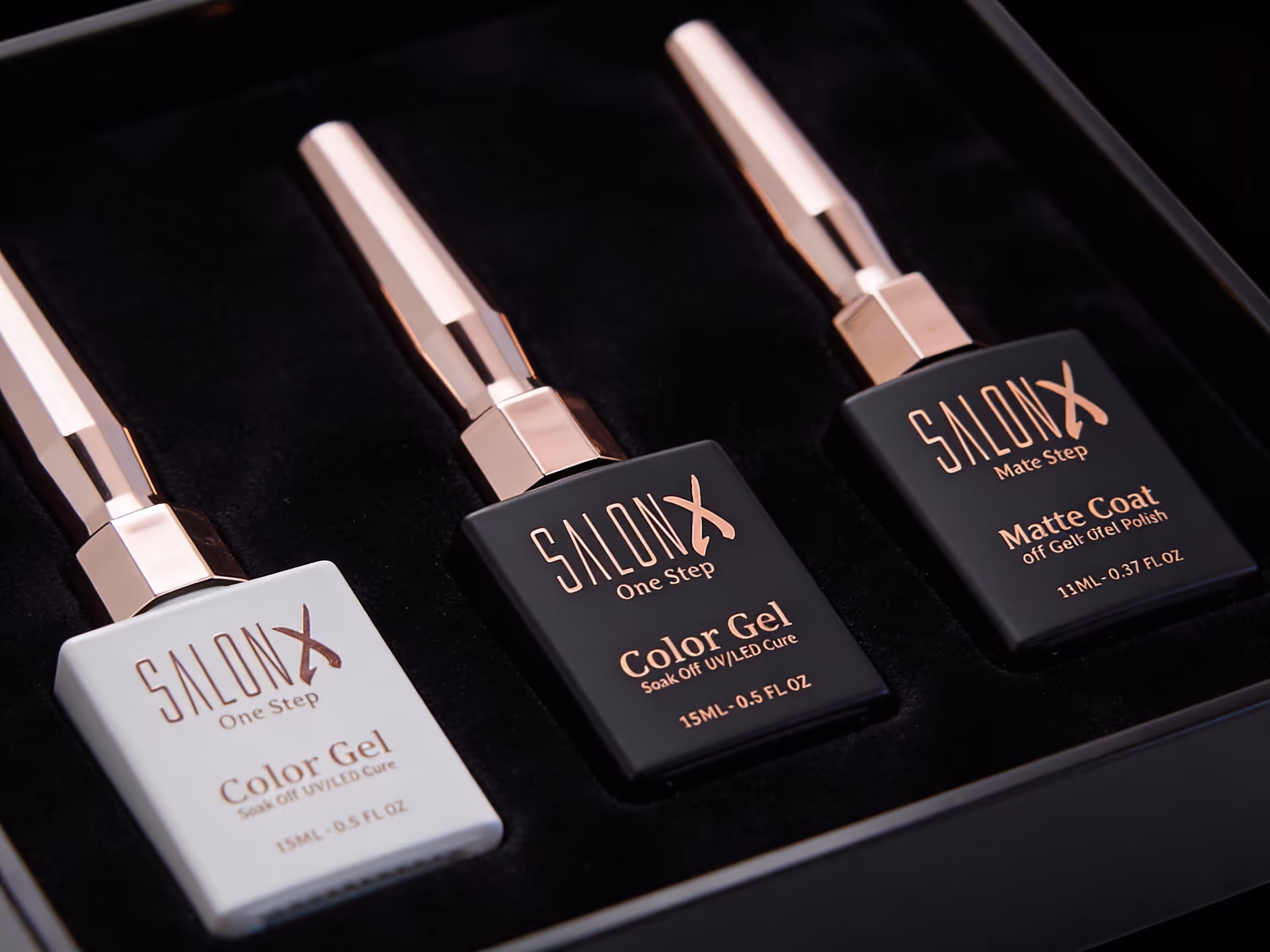  Salon X One-Step gel polish collection.,