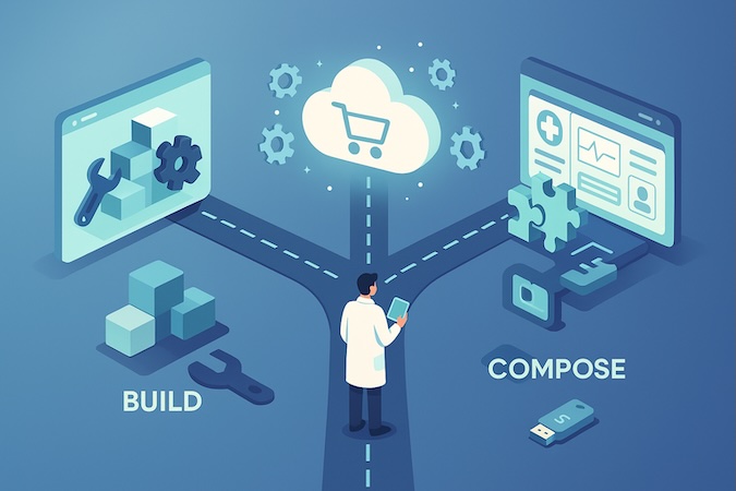 build vs buy for medical practice management tools