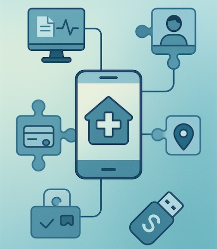 integrations to launch a home health care app