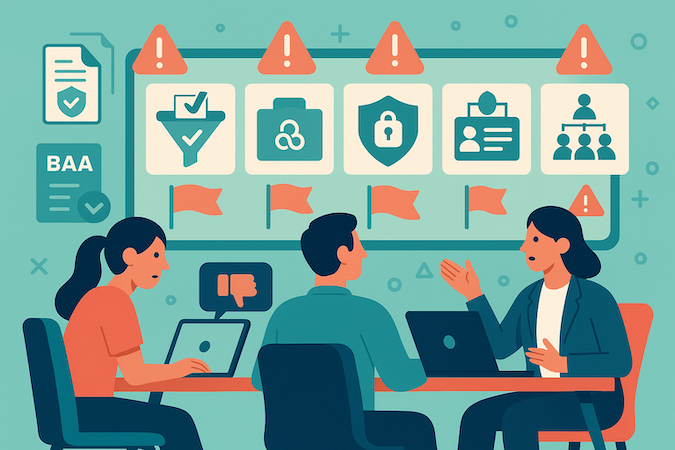 main components to launch healthcare app