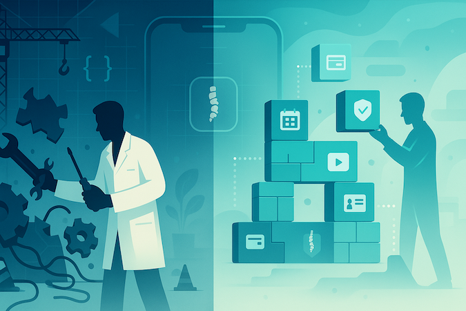 building a custom chiropractor appointment app