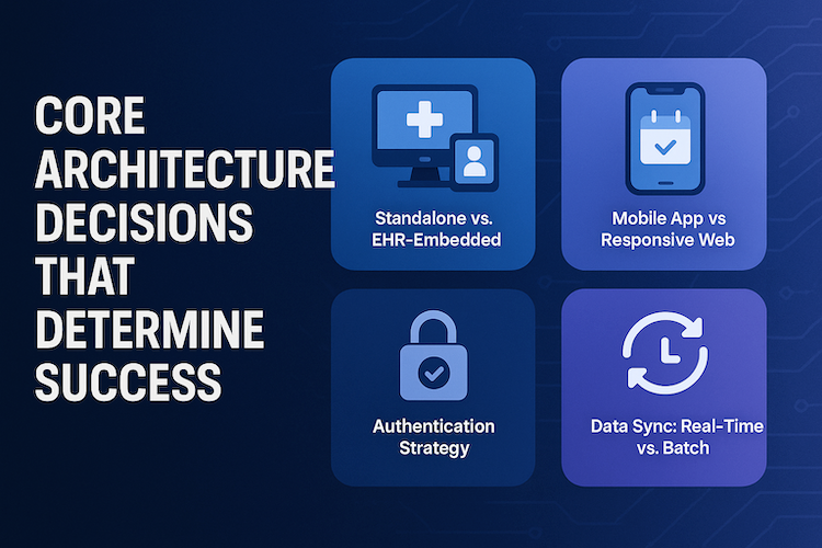 core architecture decisions that determine success
