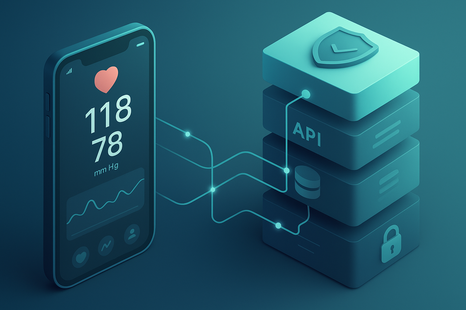 steps to build a blood pressure monitoring app