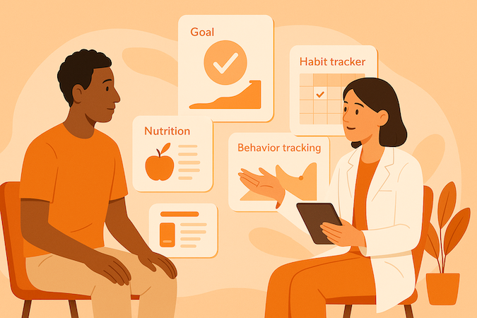 features of a health coaching app