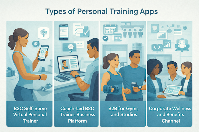 types of personal training apps