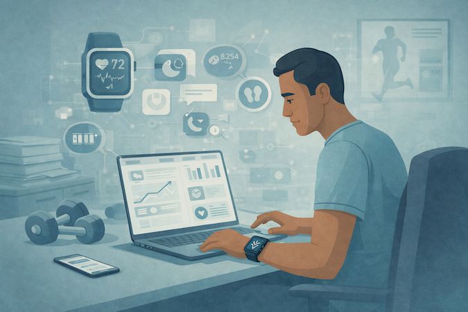 wearable device integration fitness app