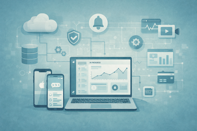 technology stack for personal training app development