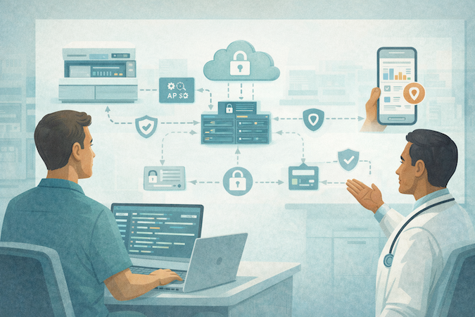 blood test app development guide