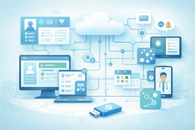 integration capabilities in a telehealth app