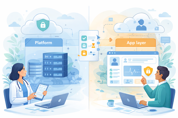hipaa compliane when using drapcode to build healthcare app