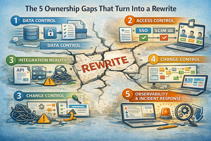 ownership gaps when building a health app