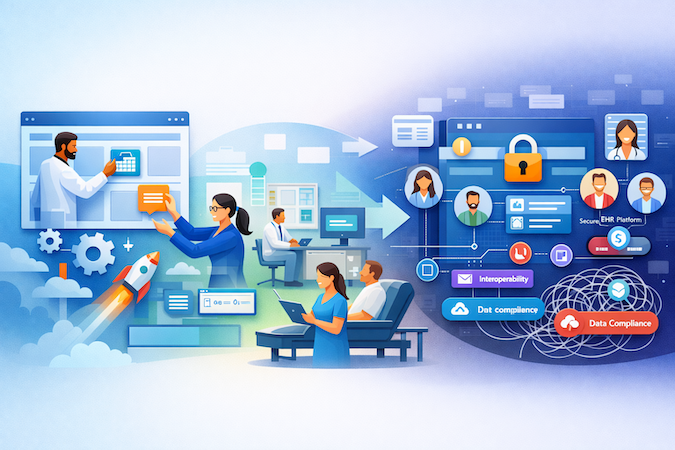 rise of no code when launching ehr