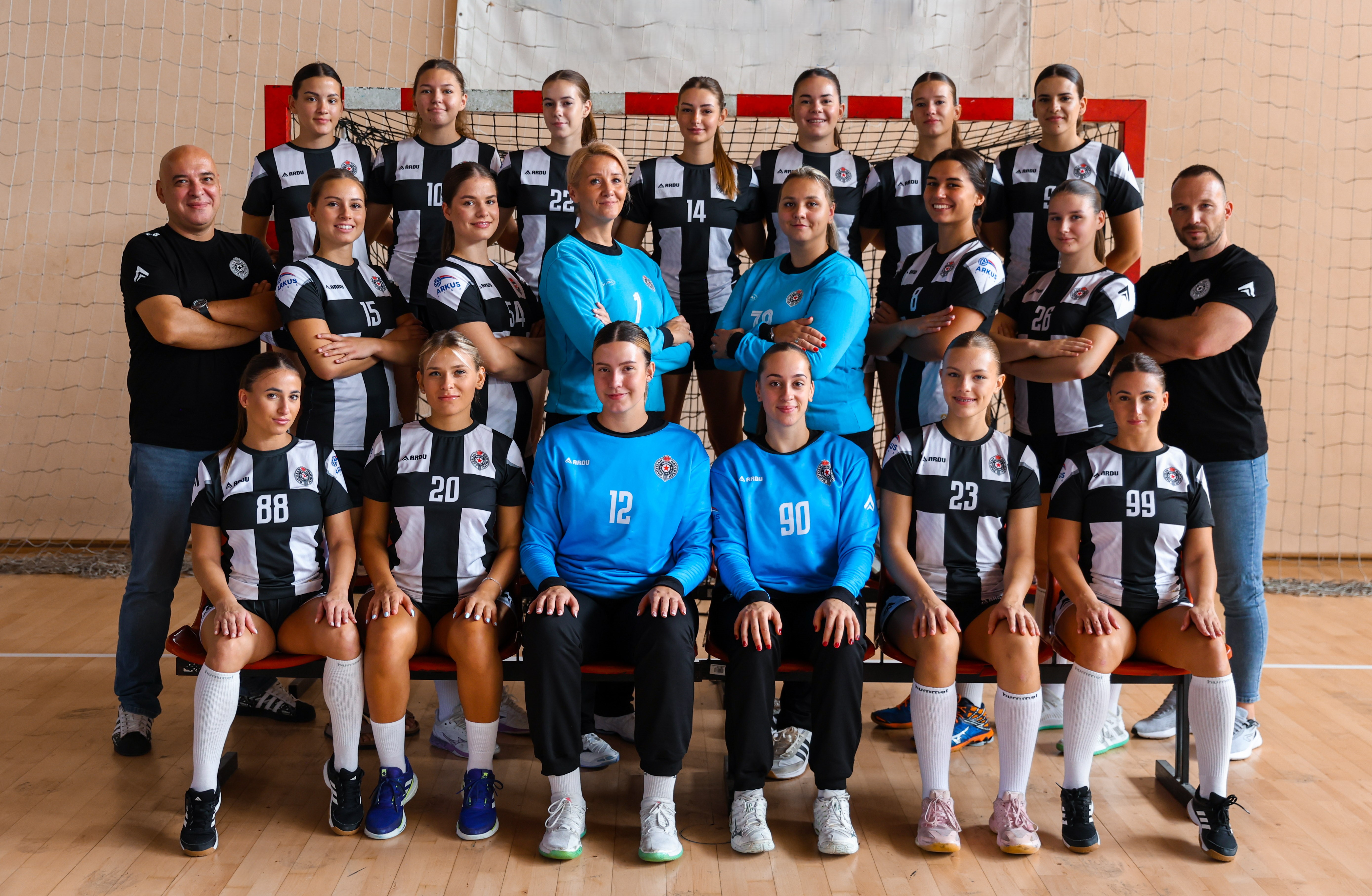 Grupna slika ZRK Partizan