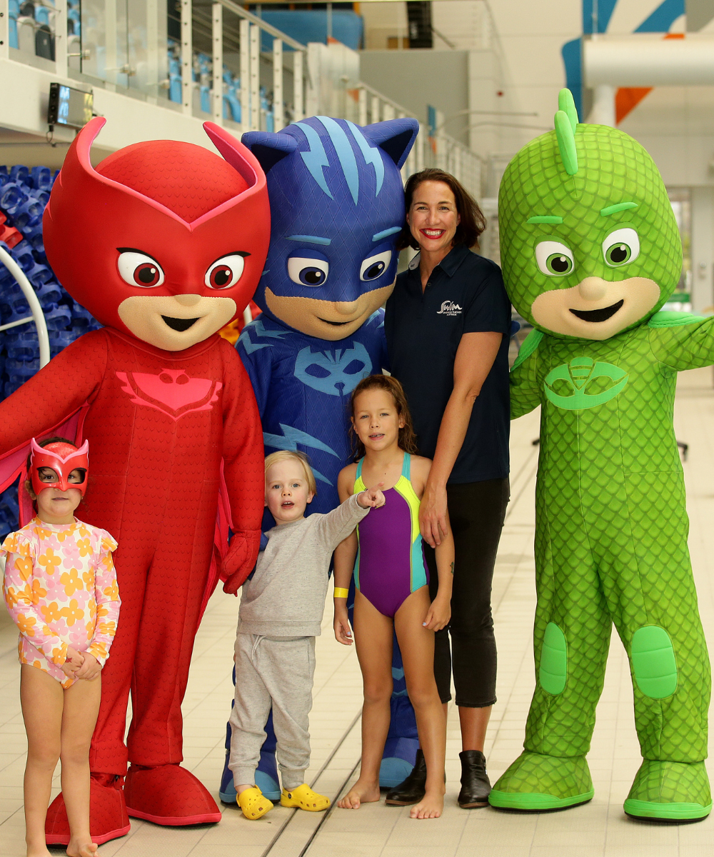 PJ Masks Swim Australia Partnership