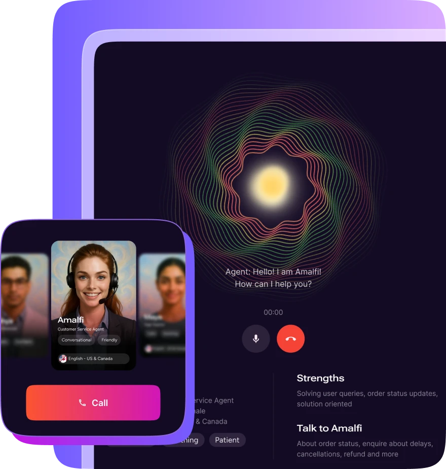Low-latency TTS model built for AI voice agents