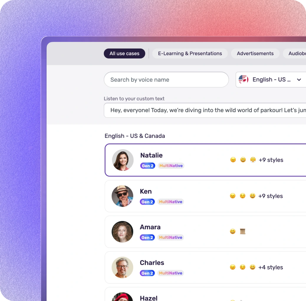 AI Voices That Sound Human