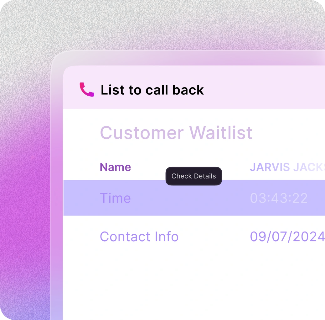 Missed Call, Waitlist, and Guest Follow-Up