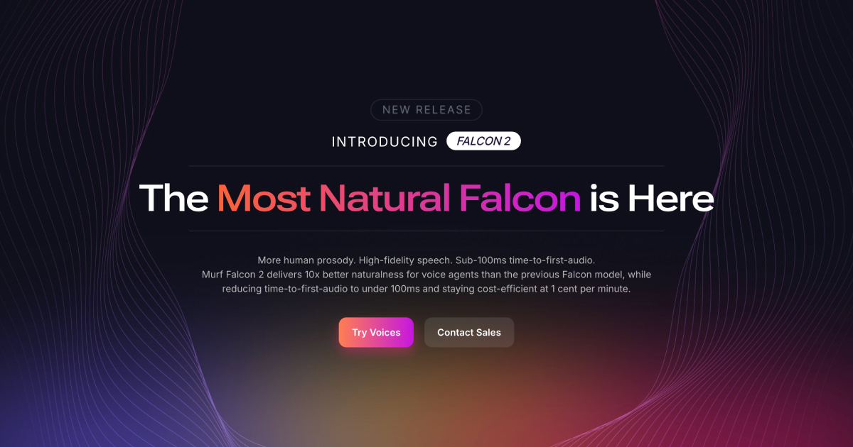 Falcon 2 website preview