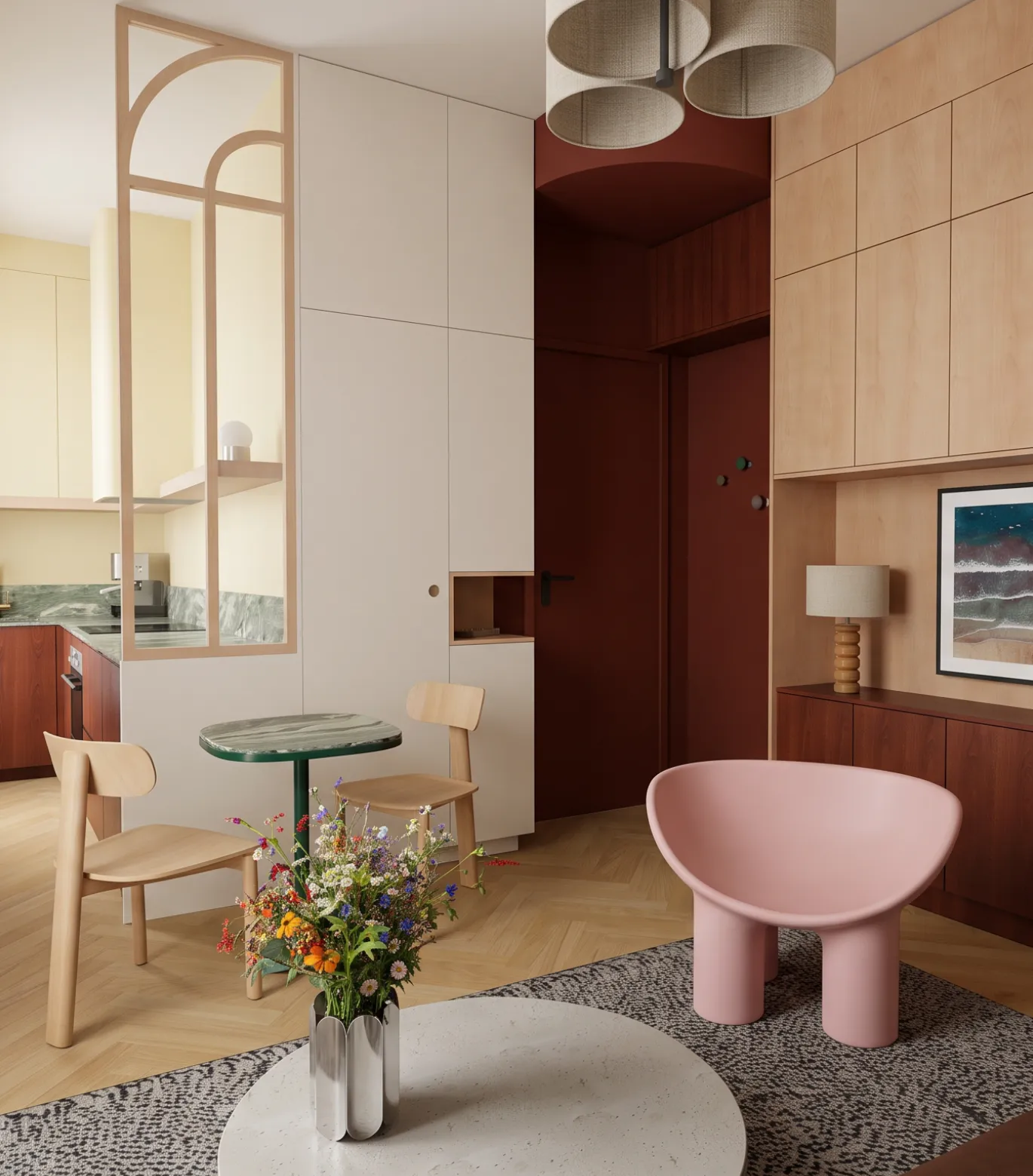 Arnauld, rénovation d'un appartement de 37m² • Angers