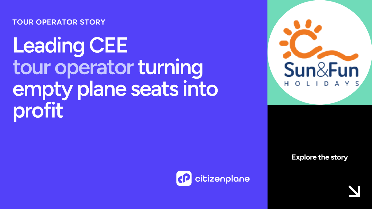 Leading CEE tour operator turning empty plane seats into profit