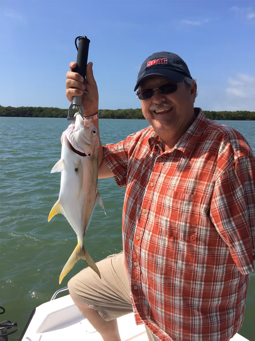 rick klein holding a fish