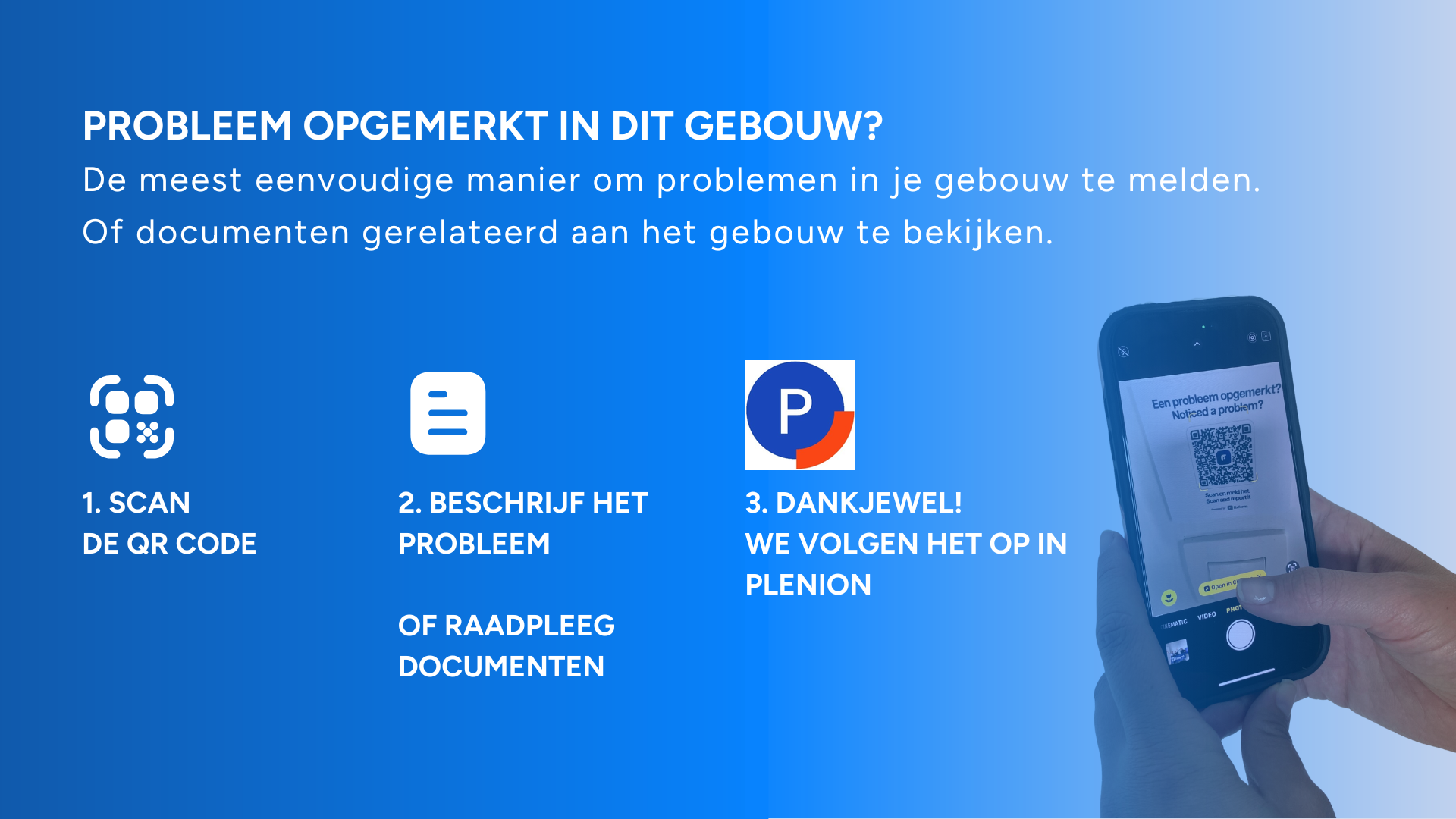 Van QR naar actie: FixForm en Plenion tillen asset- en facilitair beheer naar een hoger niveau