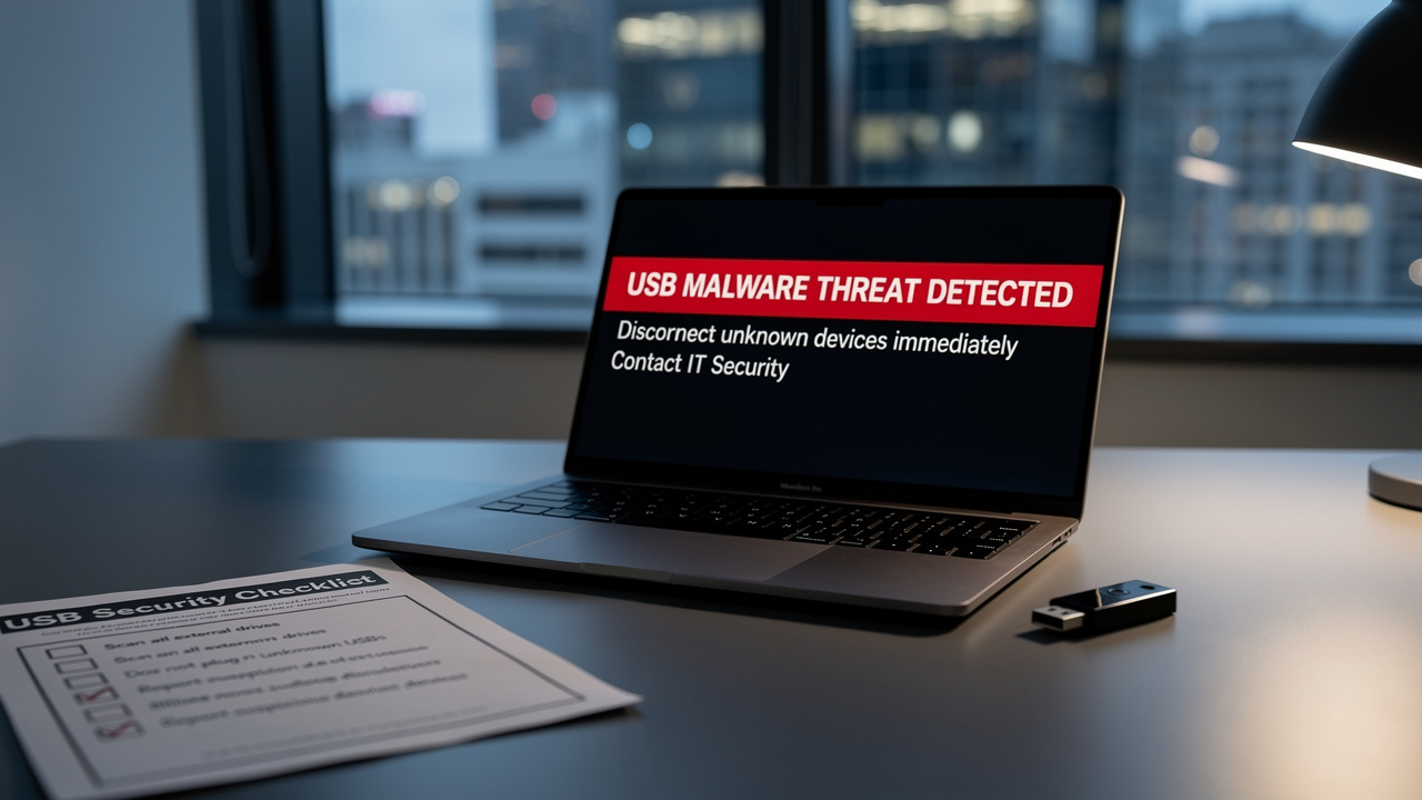 Protect Your Business: Combat Malware on USB Drives Effectively