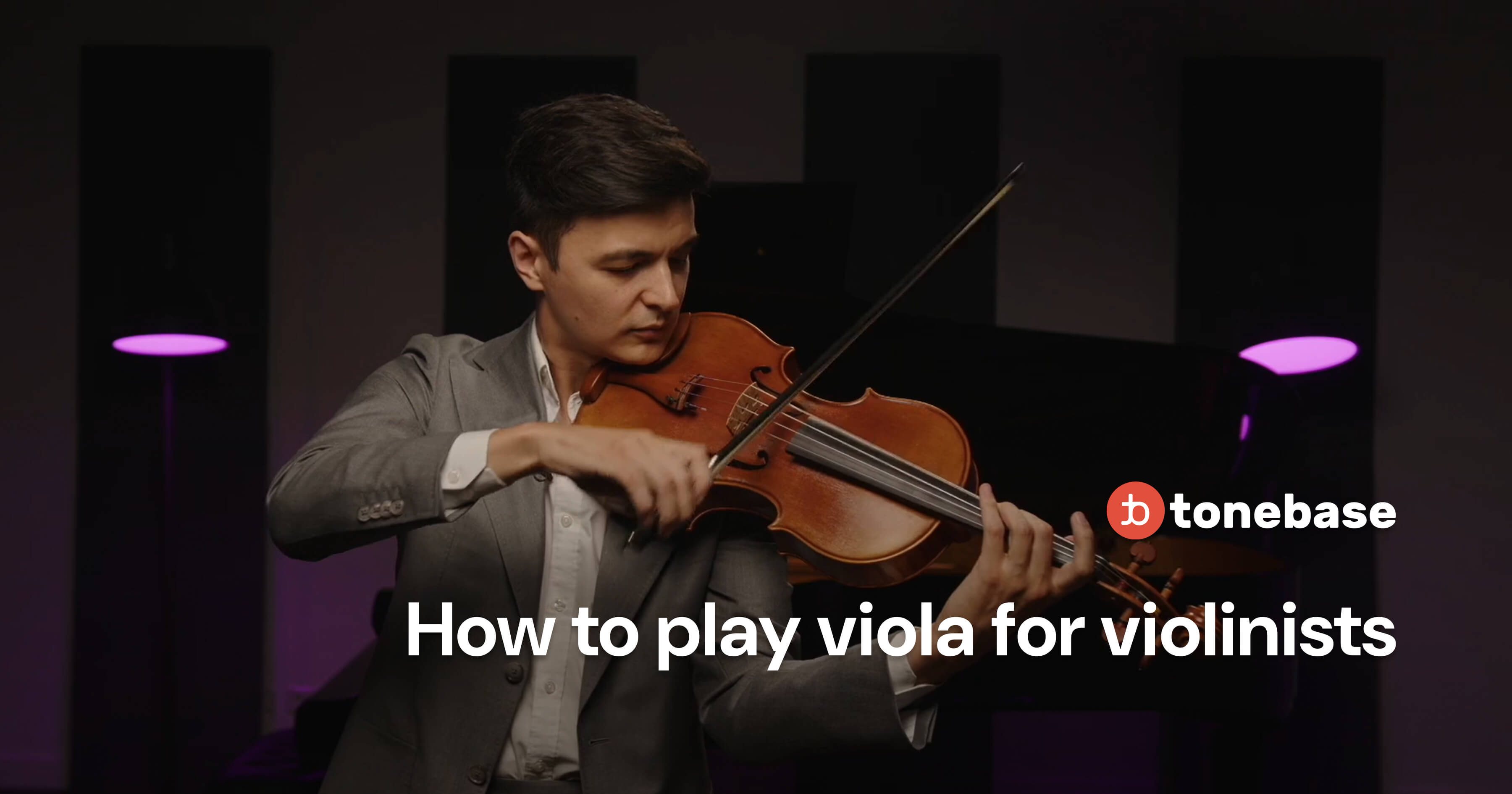 How to play viola for violinists