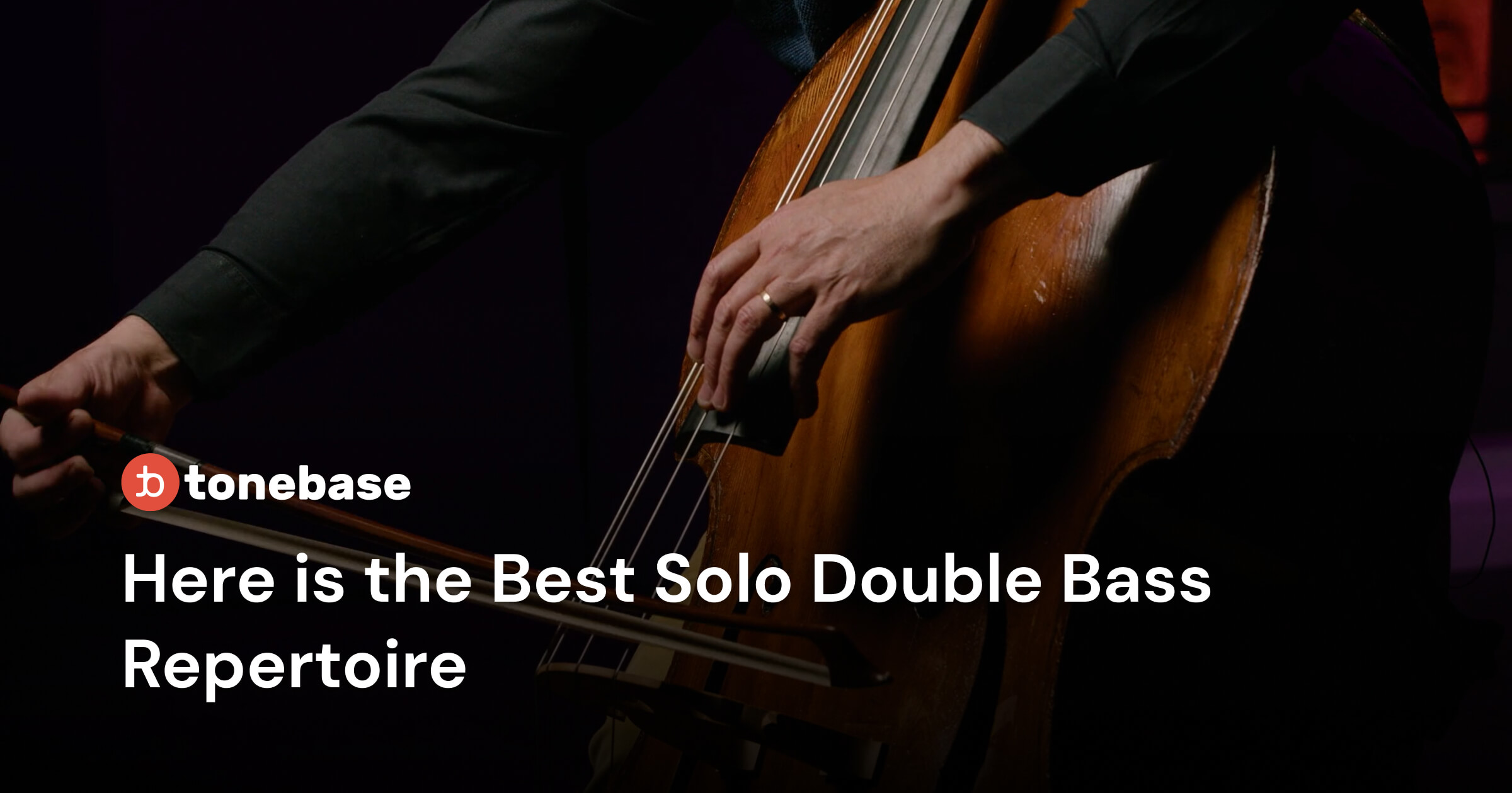 Here is the Best Solo Double Bass Repertoire