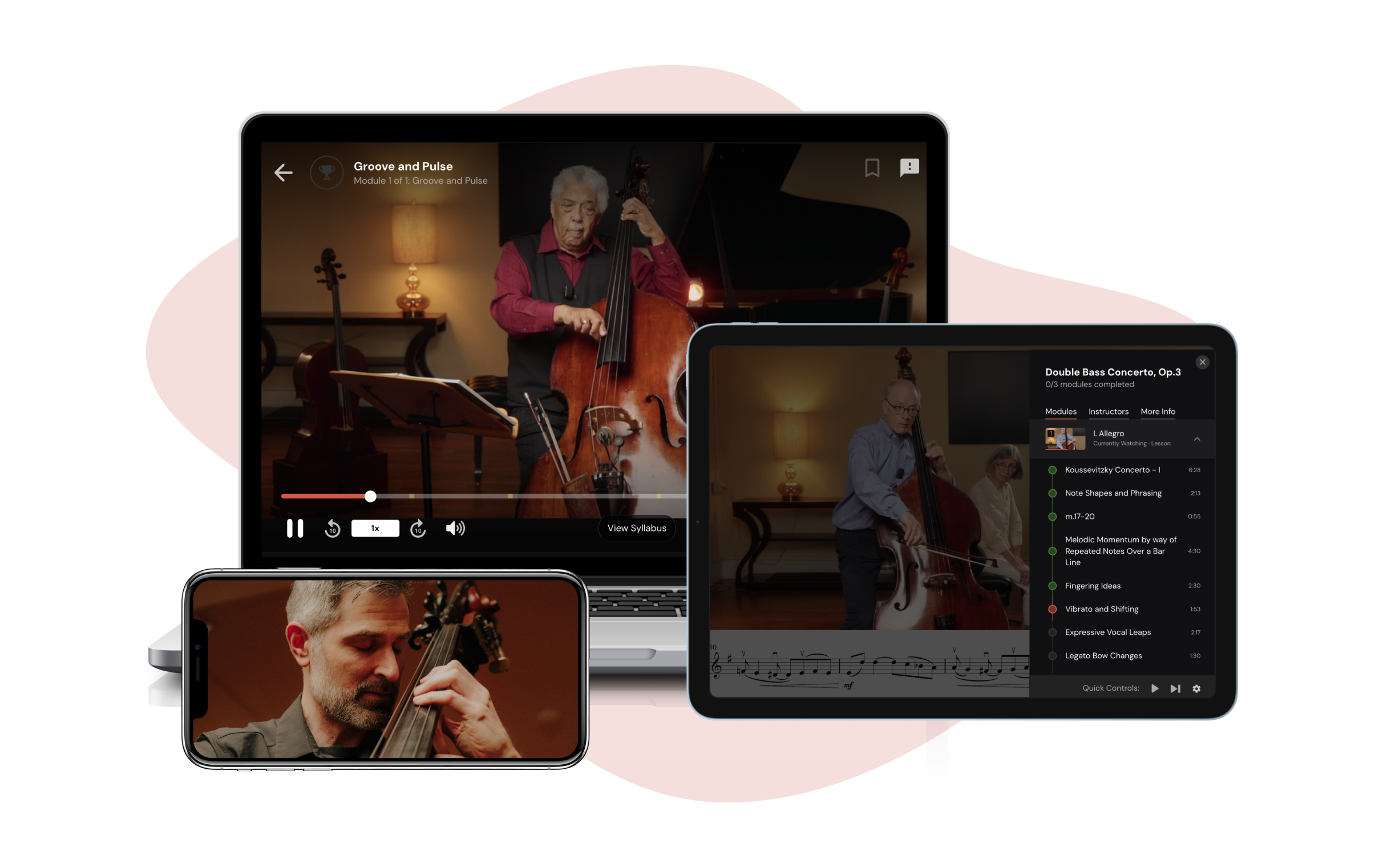 How to learn double bass online
