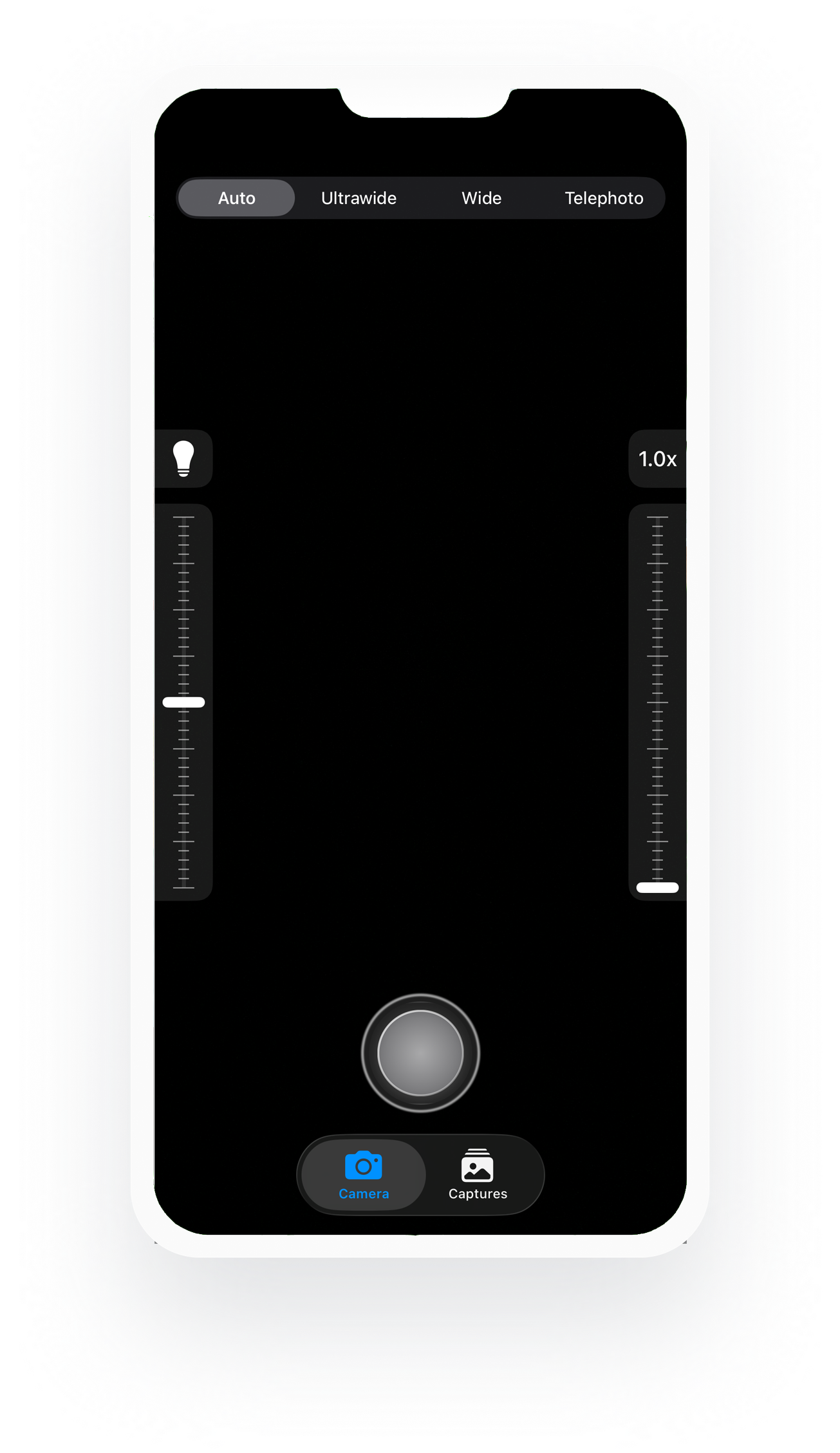 Instacapture homescreen v1