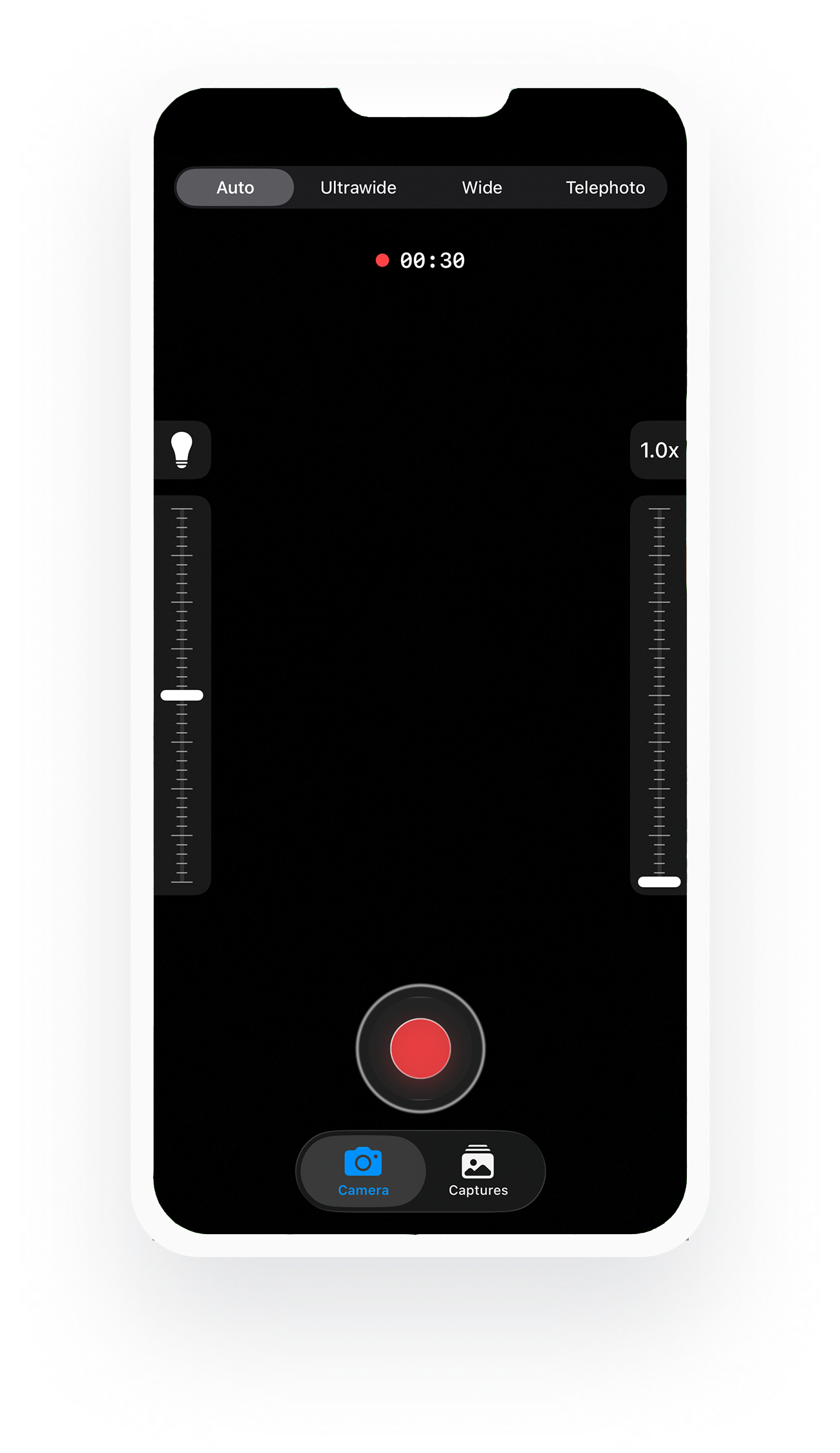 Instacapture homescreen v4
