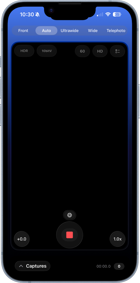 Instacapture homescreen v1