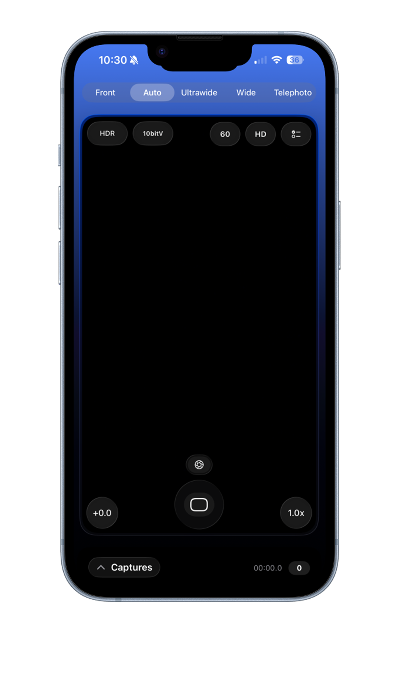 Instacapture homescreen v2