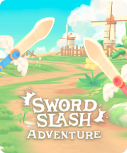 Sword Slash Adventure game tile, an RGP-inspired experience available only on Nex Playground with Play Pass