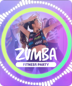 Zumba: Fitness Party game tile, available only on Nex Playground + Play Pass