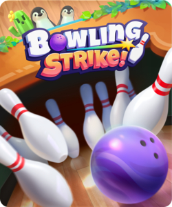 Bowling Strike! game tile, only available on Nex Playground with Play Pass