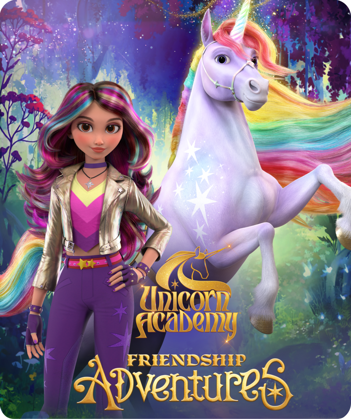 Unicorn Academy: Friendship Adventures game tile, an open world experience available on Nex Playground with Play Pass.