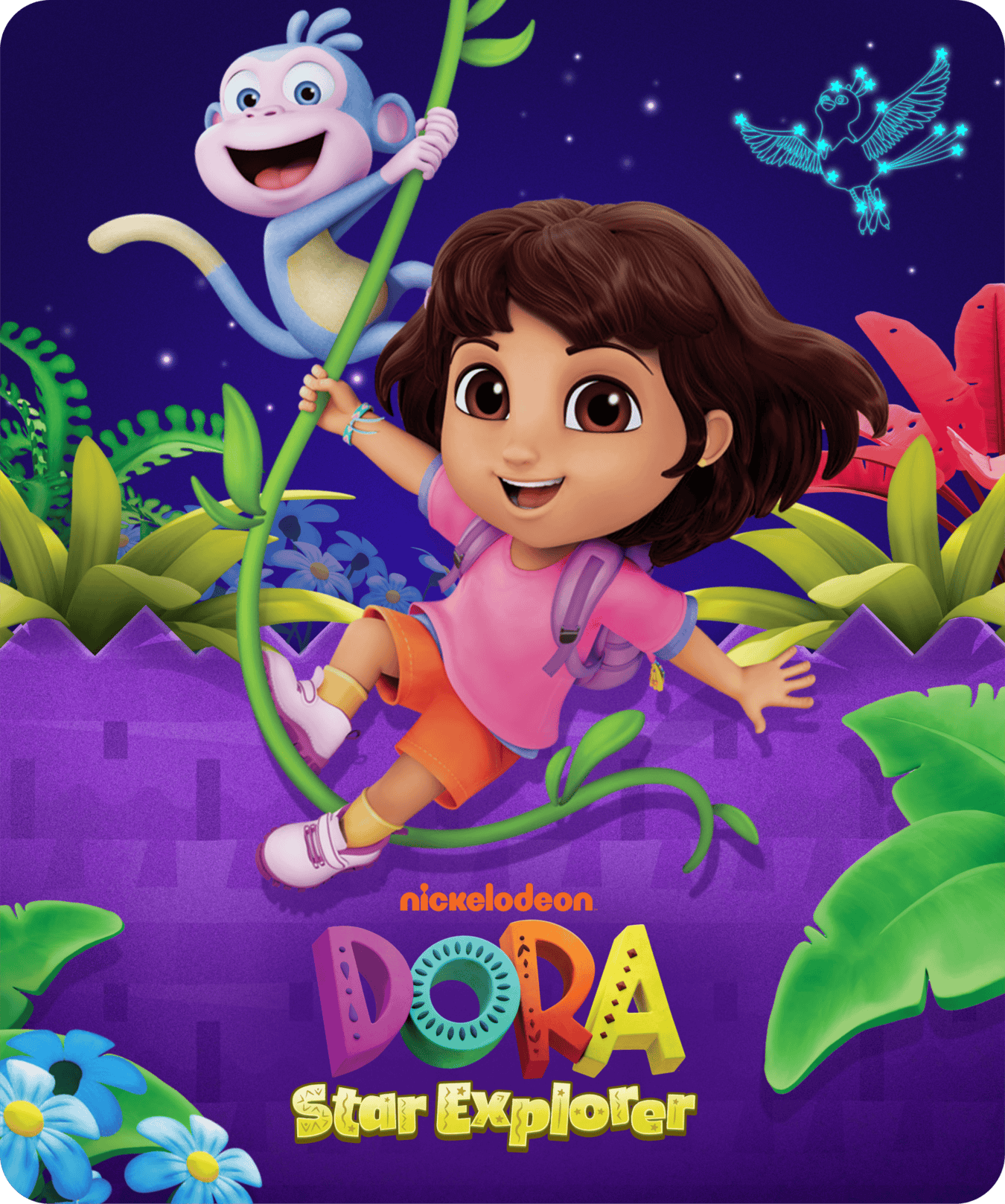 Dora Star Explorer game tile, exclusively on Nex Playground with Play Pass