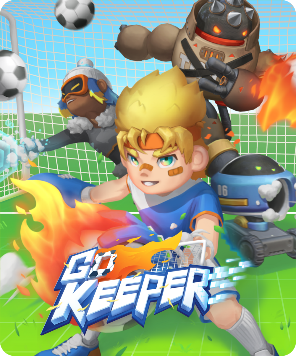 Go Keeper, a motion-based soccer game available on Nex Playground.