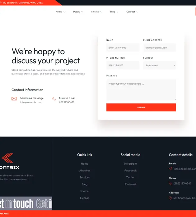 Contact Three