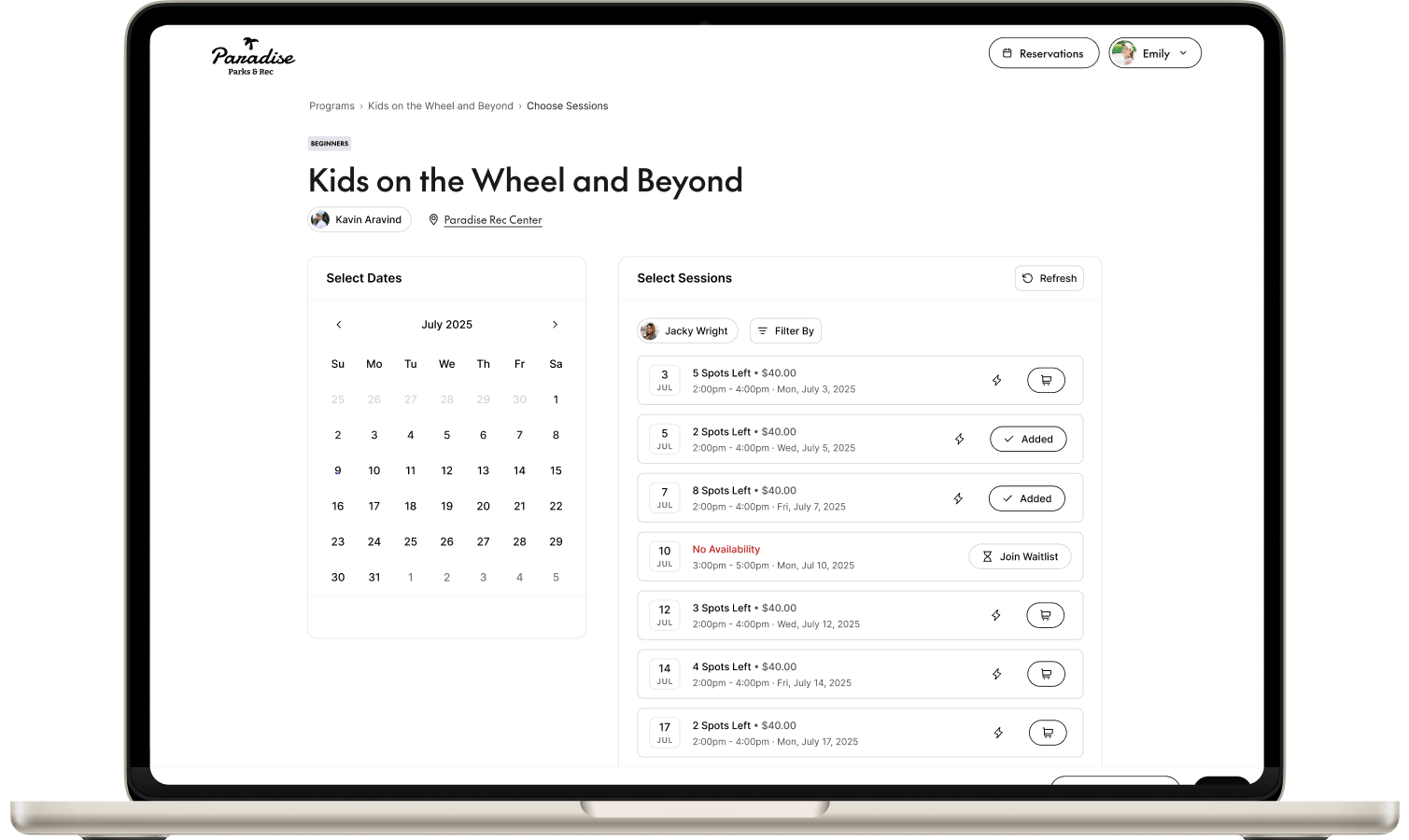 Launching Session Registration: More Flexibility & a Fresh Look