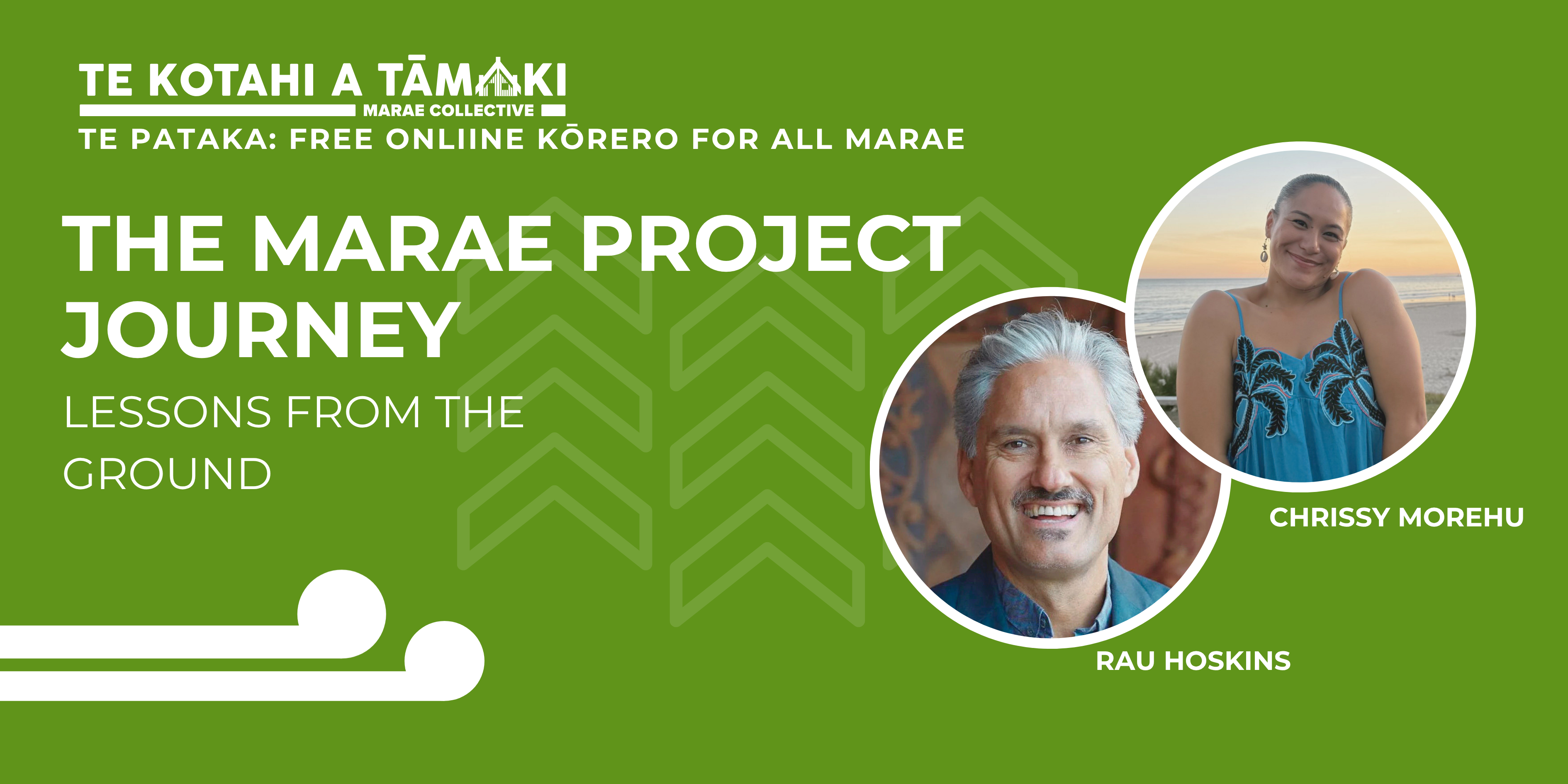 event banner for Te Pātaka - The Marae project journey event 2026-06-24T06:00:00.000Z