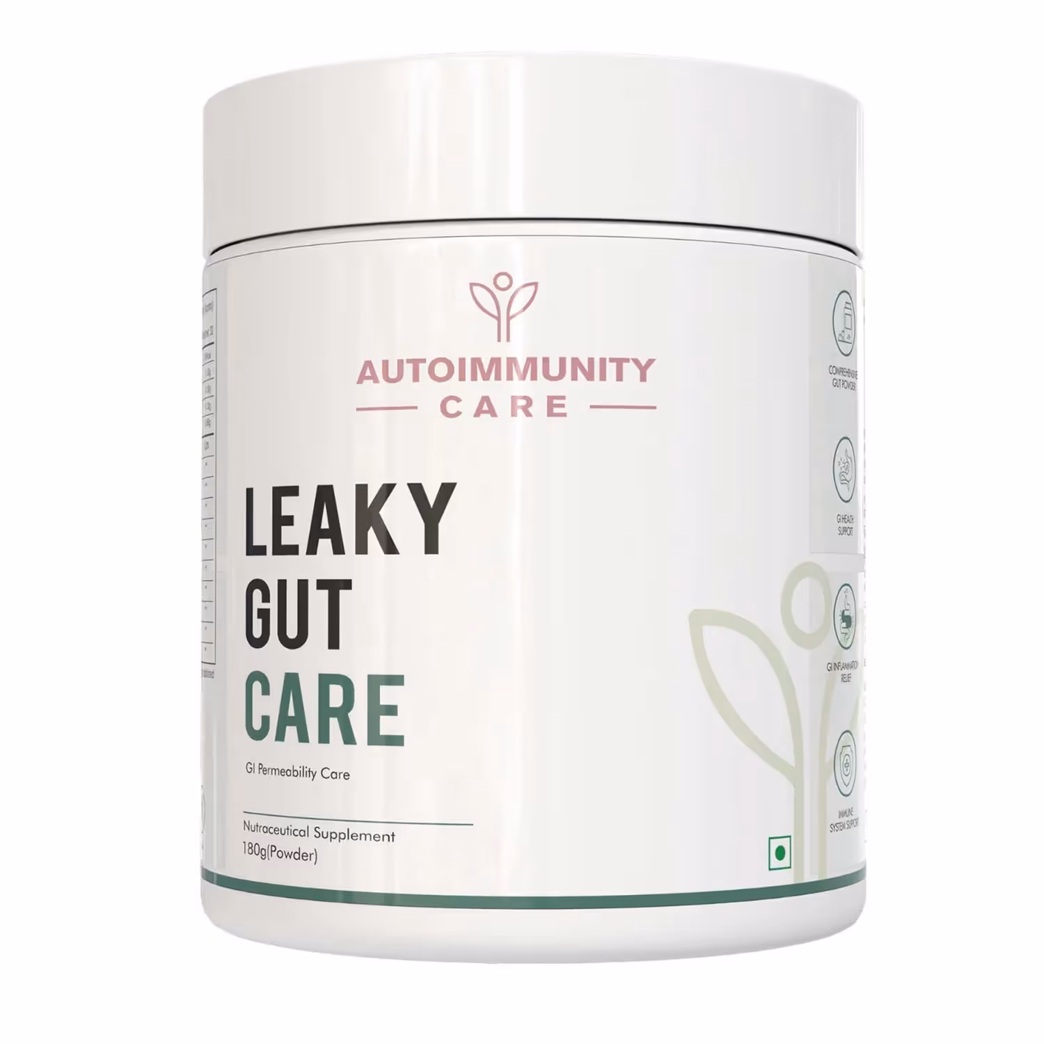 A box of Leaky Gut Care powder.