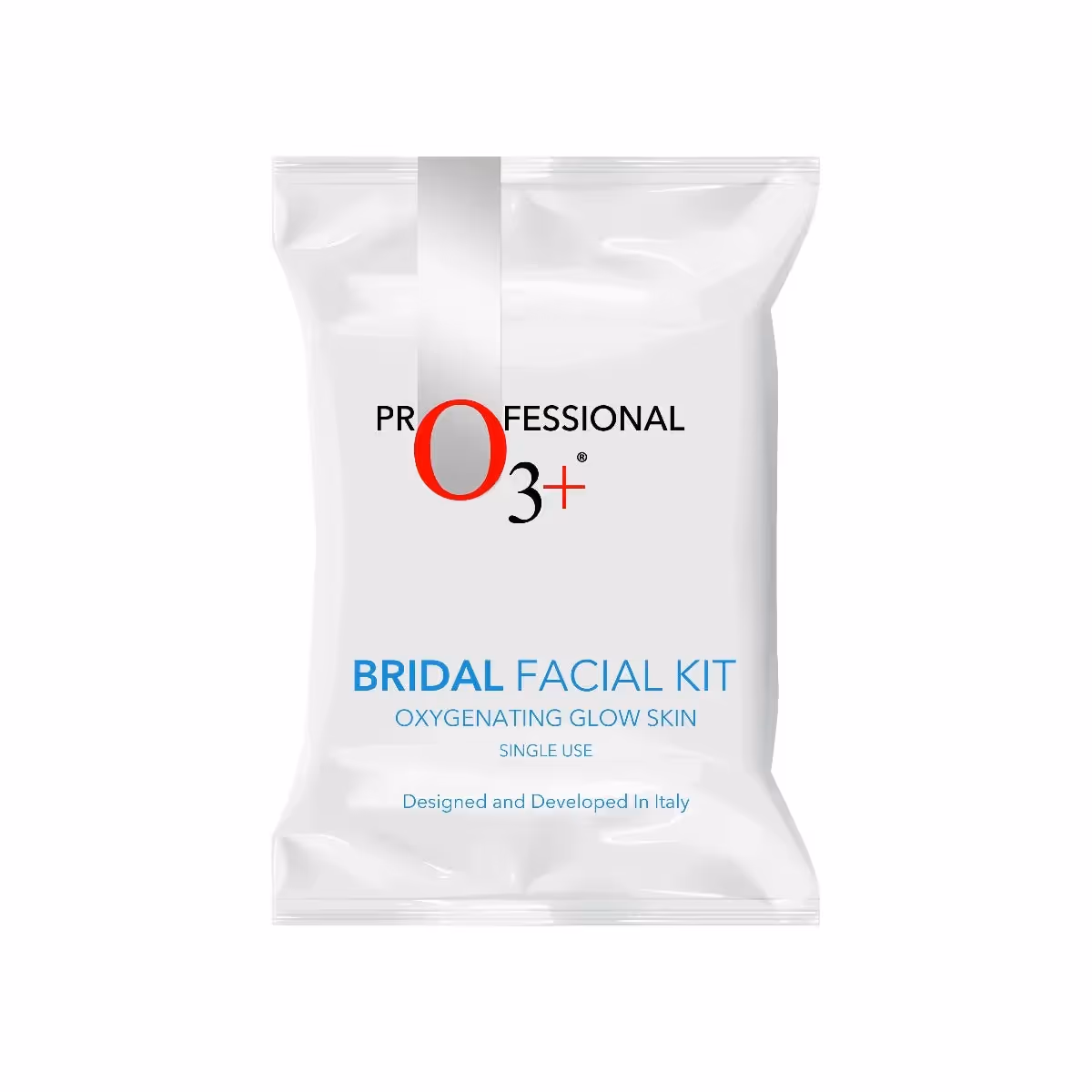 A packet of O3+ Bridal Facial Kit Oxygenating Glow Skin.